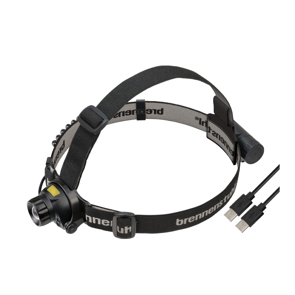 Φακός κεφαλής LED IP44 400LM 1177310010 BRENNENSTUHL μαύρος
