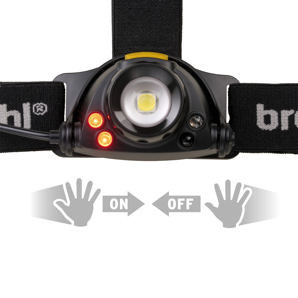 Φακός κεφαλής LED IP44 400LM 1177310010 BRENNENSTUHL μαύρος - Image 2