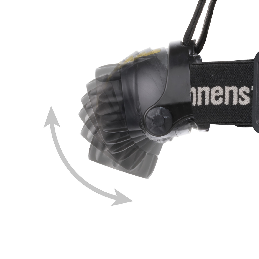 Φακός κεφαλής LED IP44 400LM 1177310010 BRENNENSTUHL μαύρος - Image 4