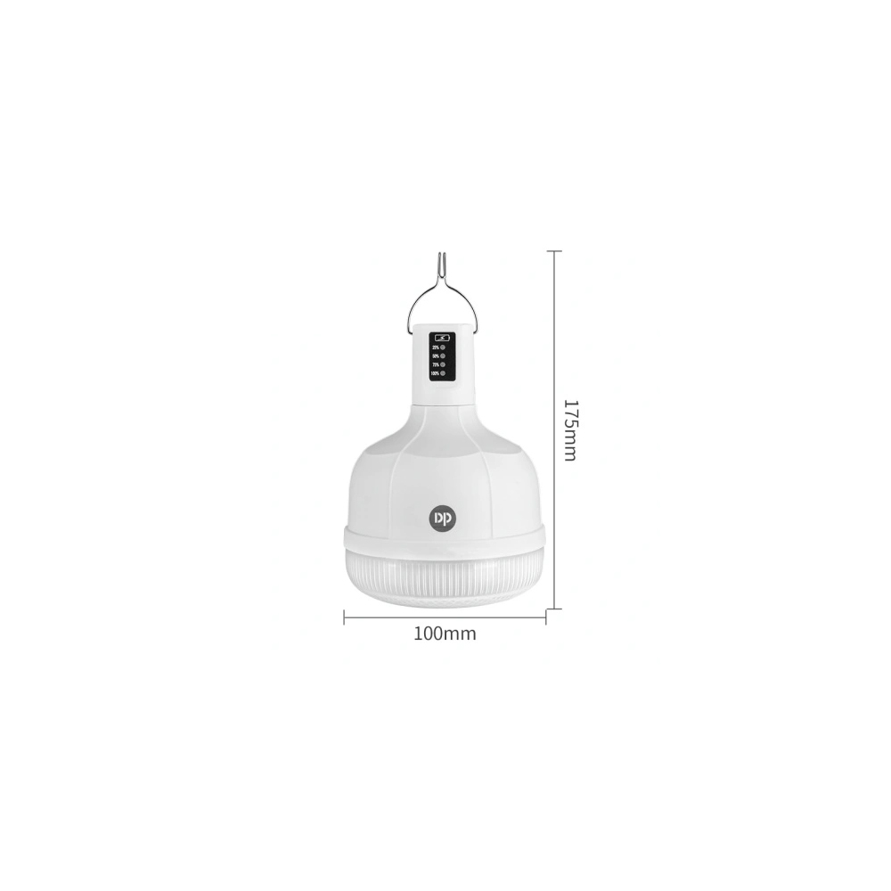 Φωτιστικό LED Επαναφορτιζόμενο Κρεμαστό 490 Lumens DP-7813C - Image 3