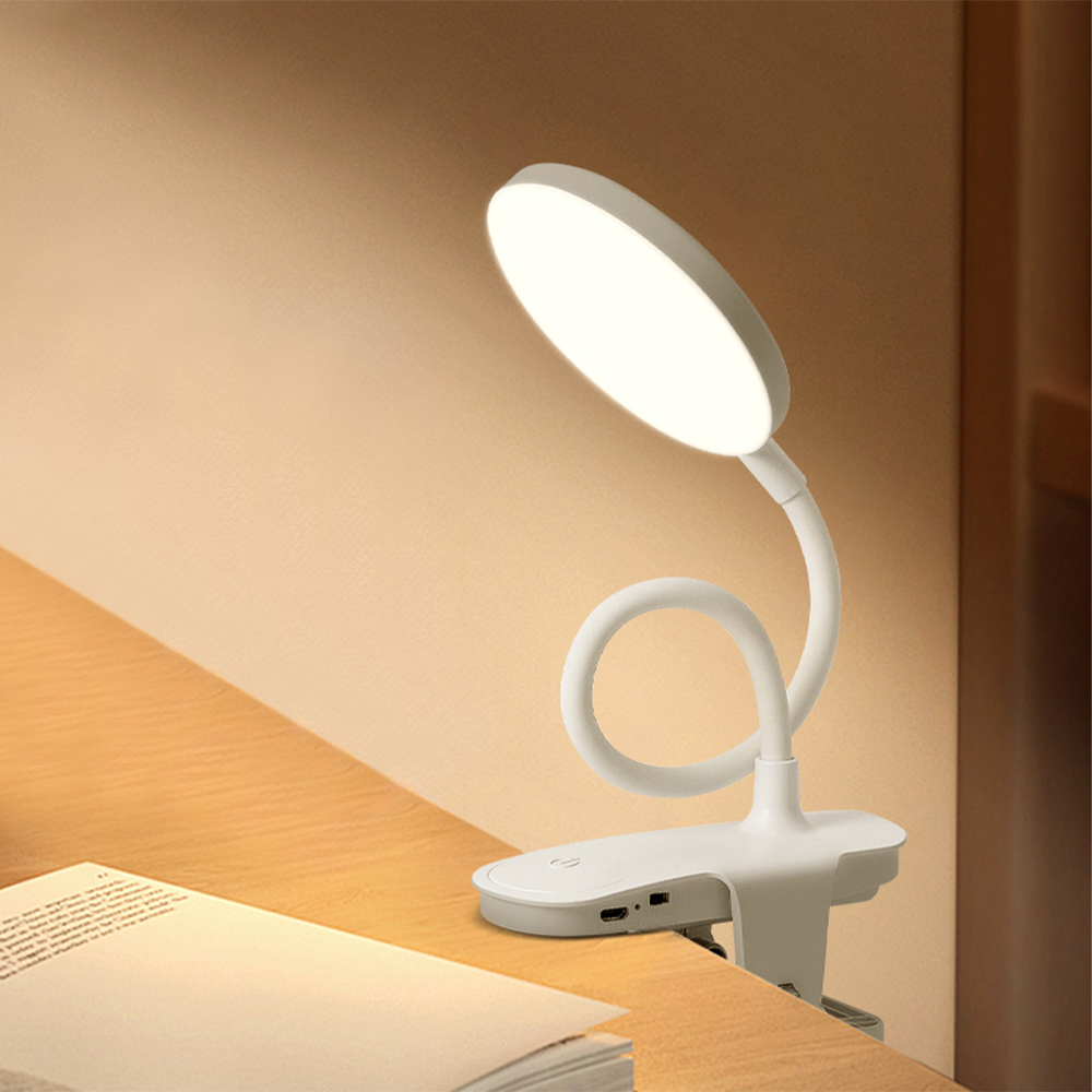 Φωτιστικό Γραφείου LED με κλιπ WD-6651 WEIDASI Λευκό - Image 5