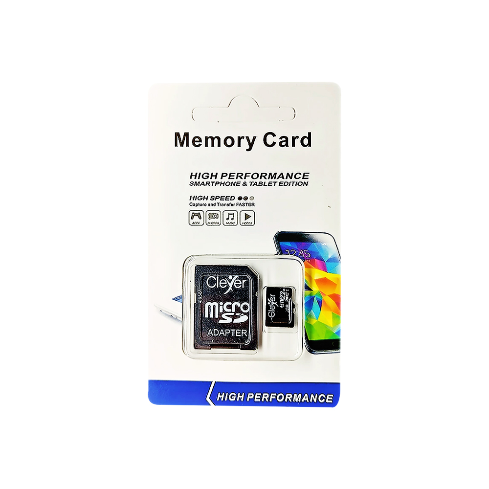 Κάρτα μνήμης Micro SD 256 GB Class10 U3 με Ανάπτορα CLEVER
