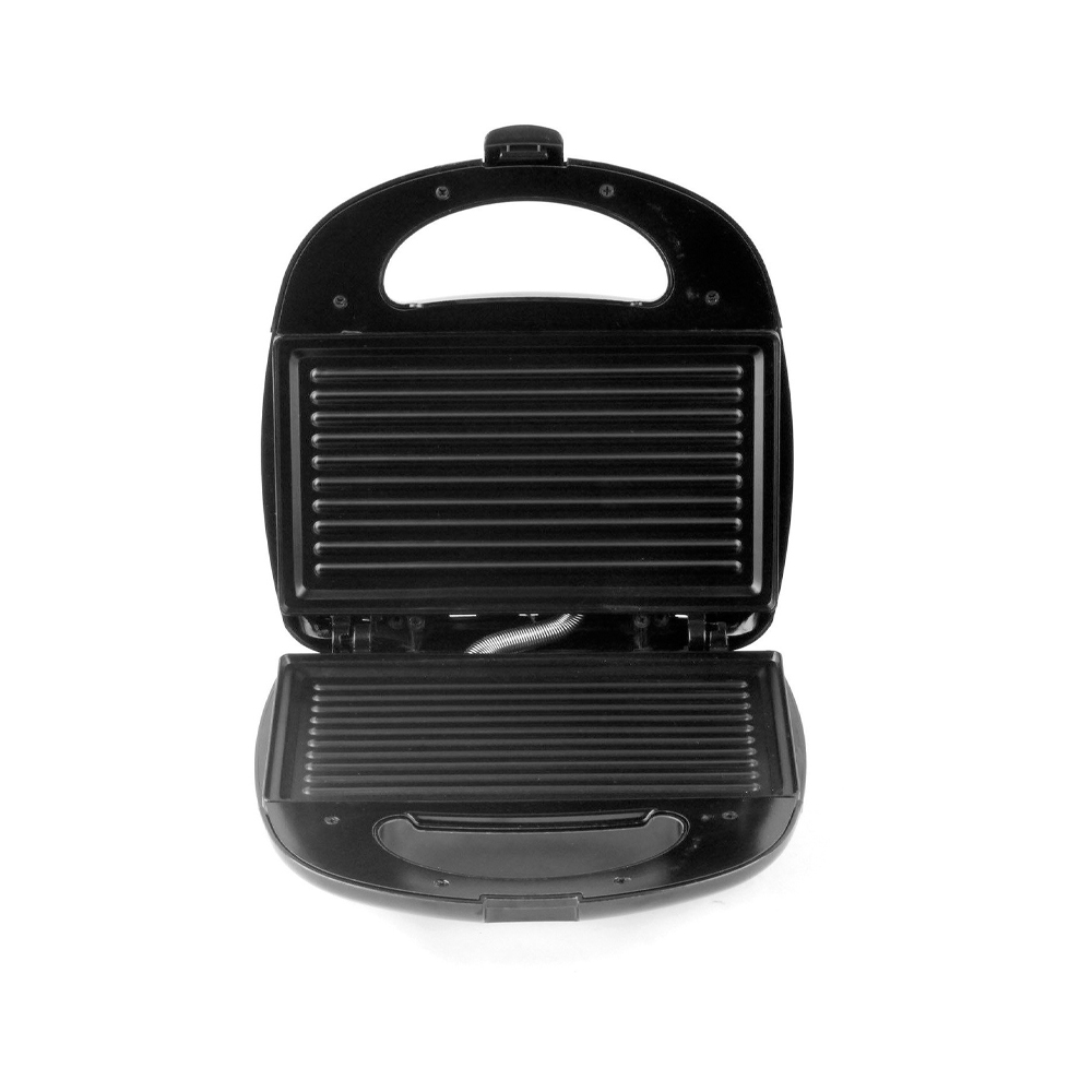 Τοστιέρα grill 750W μαύρη-ασημί 879800 - Image 2