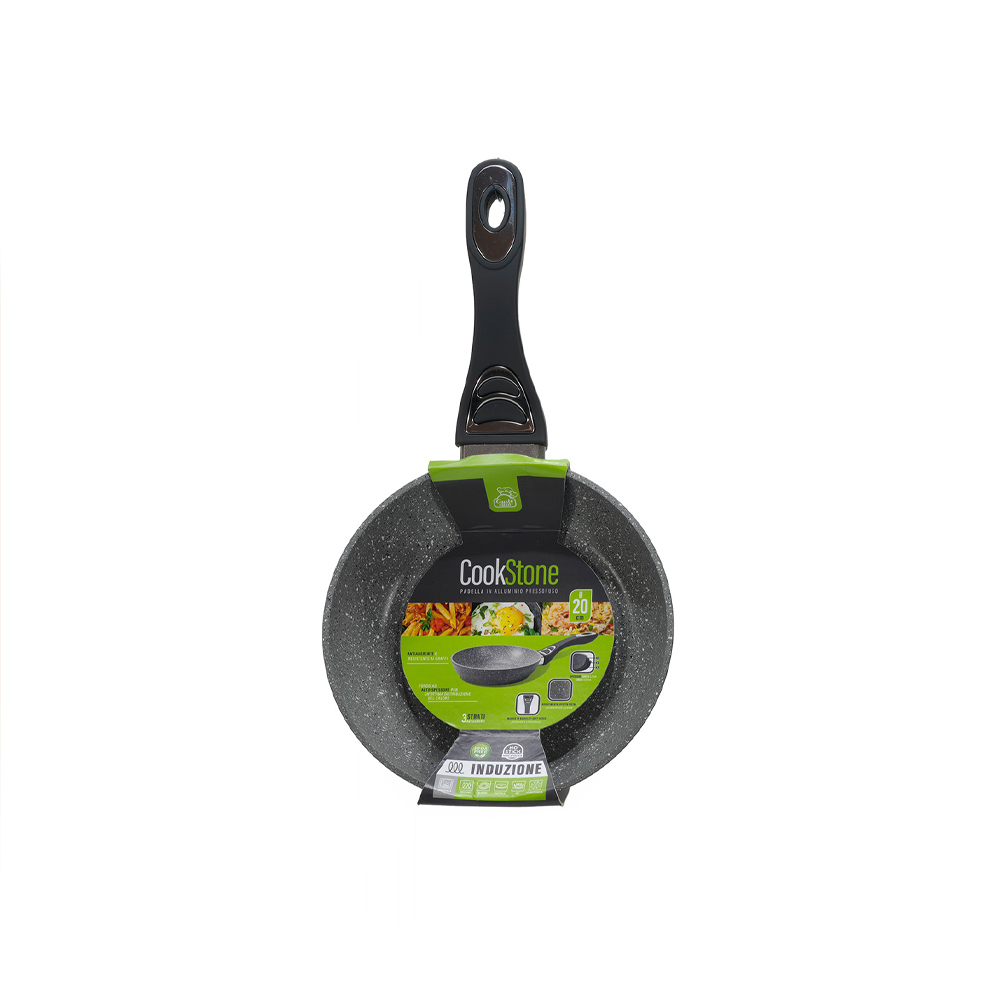Τηγάνι Αντικολλητικό 20cm COOKSTONE 652402 GUSTO CASA