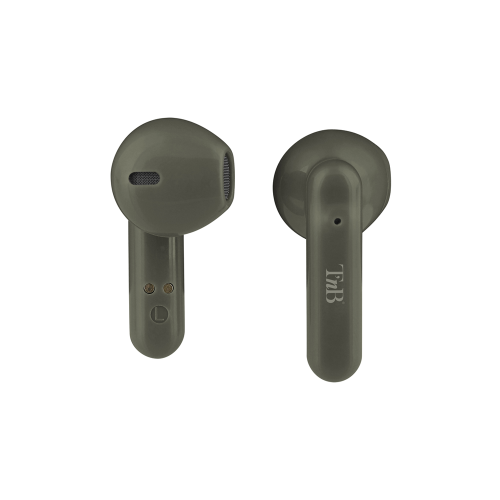 Ακουστικά Bluetooth με θήκη και ένδειξη φόρτισης EBSHINYGN2 TNB πράσινα - Image 2
