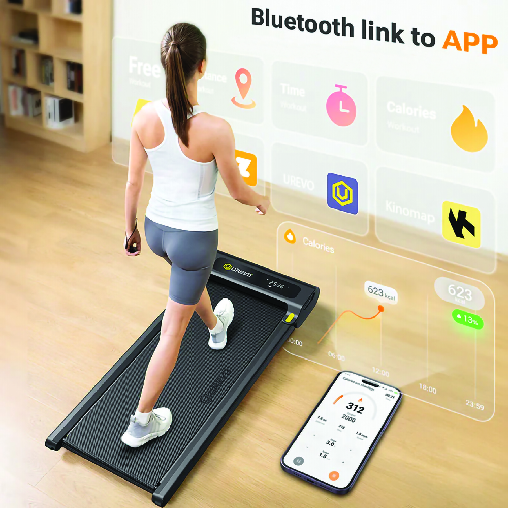 Xiaomi Urevo Spacewalk E3S Διάδρομος γυμναστικής Smart Control με Κλίση - Image 4
