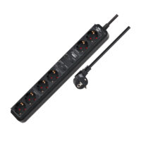 Πολύπριζο Smart WiFi 1159760946 6 θέσεων οι 2 μόνιμες και 2x2 με διακόπτες BRENNENSTUHL