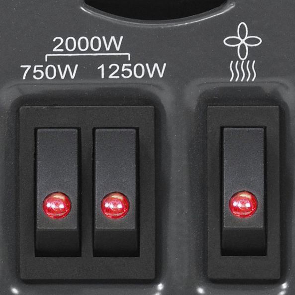 Θερμοπομπός Turbo TCH26E 2000W Λευκός - Image 7
