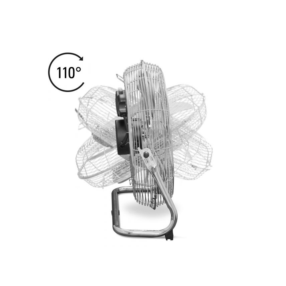 Ανεμιστήρας δαπέδου 100w 45cm TVM18 TROTEC Nickel - Image 2