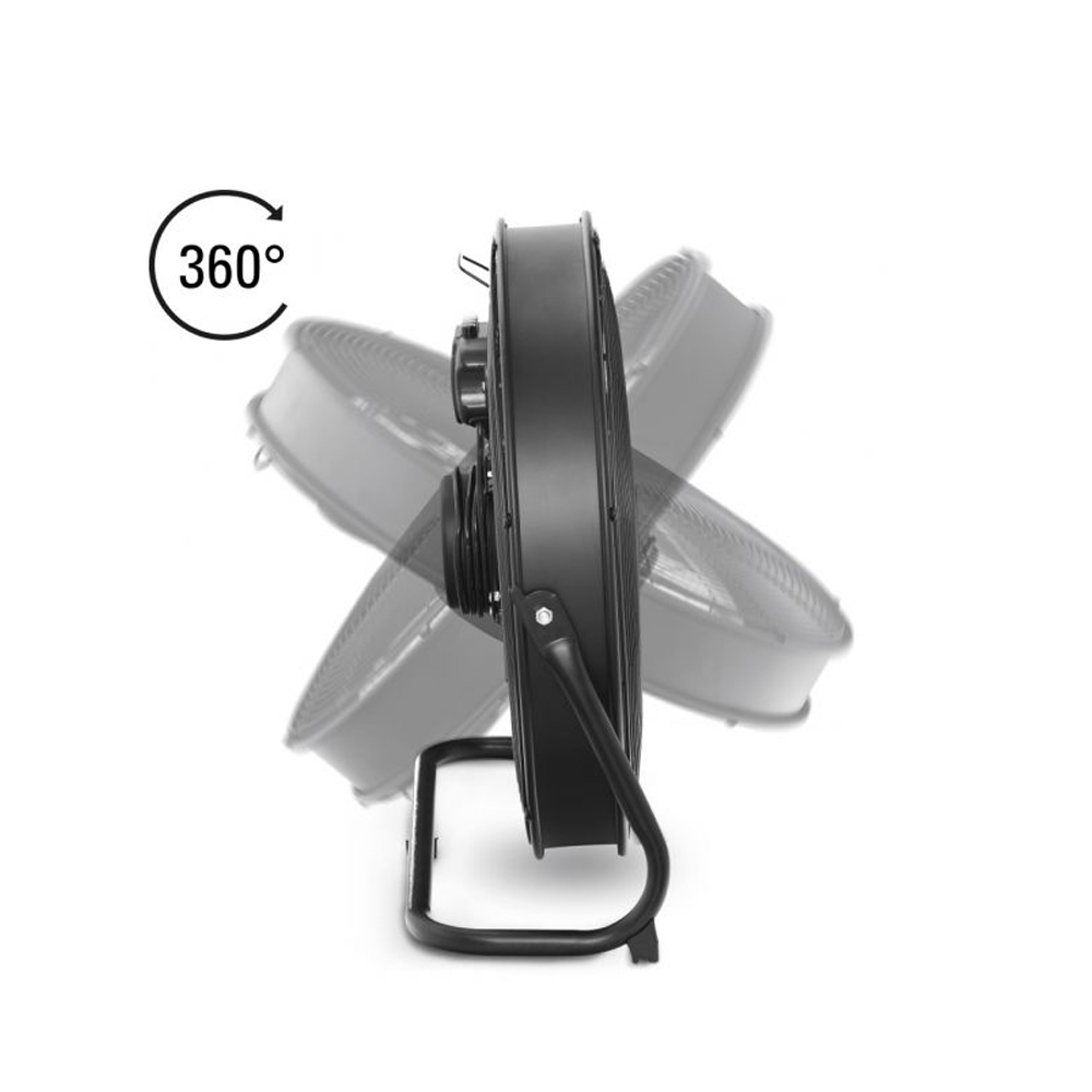 Ανεμιστήρας δαπέδου μεταλλικός 120w 50cm TVM20D TROTEC Μαύρος - Image 2