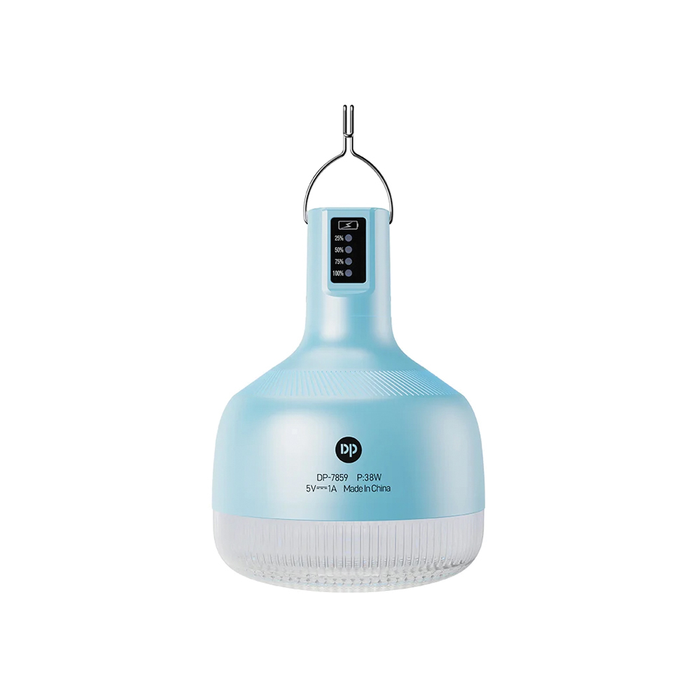 Φωτιστικό LED Επαναφορτιζόμενο Κρεμαστό RGB 7 Χρωμάτων DP-7859 DP