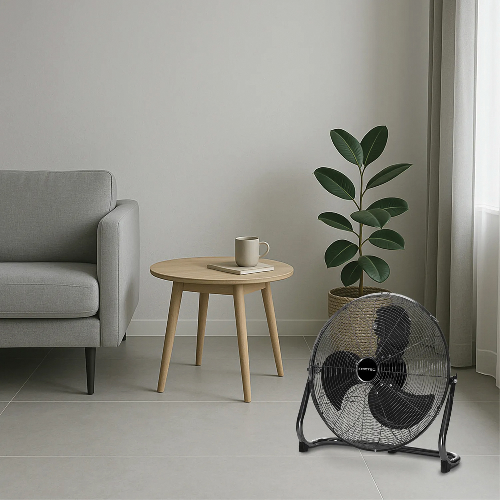 Ανεμιστήρας δαπέδου 115W 43cm TVM19 TROTEC Μαύρος - Image 6