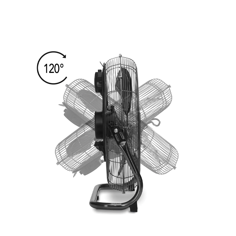Ανεμιστήρας δαπέδου 115W 43cm TVM19 TROTEC Μαύρος - Image 4