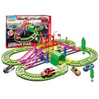 Αυτοκινητόδρομος με Γέφυρα Urban Rail 43x28x7cm ToyMarkt 88866