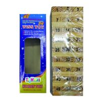 Επιτραπέζιο Πύργος με Τουβλάκια 23,5x7,5x7,5cm ToyMarkt 89348