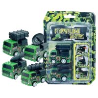 Στρατωτικά Οχήματα Pull Back σε Καρτέλα 20x14x3cm ToyMarkt 902302