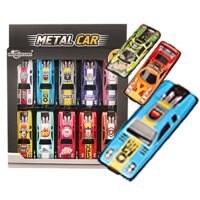 Αυτοκινητάκια Μεταλλικά Free Wheels 10τεμ 17x17cm ToyMarkt 902393