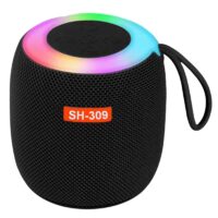 Ηχείο Bluetooth με φως & Σχοινάκι 9x8,5cm Homie 108488