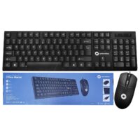 Πληκτρολόγιο με Ποντίκι σετ Ενσύρματα  JustNote 10971