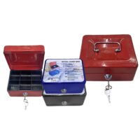 Κουτί Μεταλλικό Ταμείου με Κλειδαριά 15x12x8cm Homie 116876