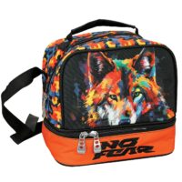 Ισοθερμικό Τσαντάκι Φαγητού no Fear Colored Wolf 21x20x15cm 5lt Gim 348-47220