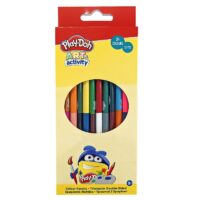 Μολύβια Χρωματίστα Διπλή Μύτη  Play  Doh σετ= 12τεμ  Gim 320-20004