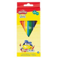 Ξυλομπογιές Play Doh σετ= 12τεμ  Gim 320-20004
