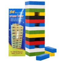 Επιτραπέζιο Πύργος με 48 Τουβλάκια 18x5,5x5,5cm ToyMarkt 891938
