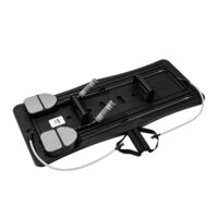 Pilates Board Πολυόργανο γυμναστικής με χρονόμετρο μαύρο