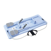 Pilates Board Πολυόργανο γυμναστικής με χρονόμετρο σιέλ