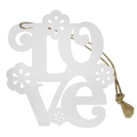 Στολίδι Ξύλινο Love 7cm Xmasfest 1133744